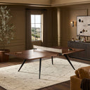Aveline District Eight Ping Pong Table - Smoked Oak Veneer