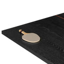 Aveline District Eight Ping Pong Table - Ebonized Oak Veneer