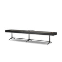 Luxe District Eight Large Shuffleboard Table - Ebonized Oak