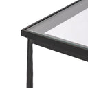 Nook Small End Table - Tempered Glass