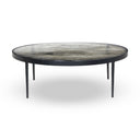 Aria Yoko Grand Coffee Table - Clear Cast Glass