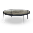 Verano Yoko Grand Coffee Table - Clear Cast Glass