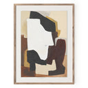 Odyssey The Journey Never Ends by Amada Ane - 24X32 Rustic Walnut