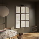 Luminara Galactic Set Of 9 by Jade Dacay - Rustic Walnut