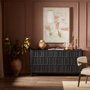 Aveline Ezri 4 Door Sideboard - Black Oak