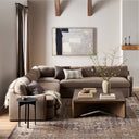 Valentina 3-Piece Sectional - 124 Broadway Coffee