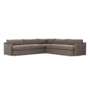 Valentina 3-Piece Sectional - 124 Broadway Coffee
