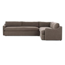 Valentina 3-Piece Sectional - 124 Broadway Coffee