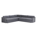 Valentina 3-Piece Sectional - 124 Broadway Denim