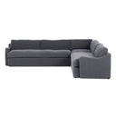 Valentina 3-Piece Sectional - 124 Broadway Denim
