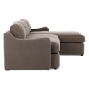 Opulent Aurelia 2-Piece Sectional - Right Chaise Broadway Coffee