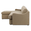Opulent Aurelia 2-Piece Sectional - Left Chaise Broadway Canvas