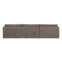 Opulent Aurelia 2-Piece Sectional - Left Chaise Broadway Coffee
