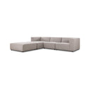 Verity Lawndale 3 Piece Sectional - Left Chaise Ottoman