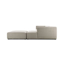Verity Lawndale 3 Piece Sectional - Right Chaise Ottoman