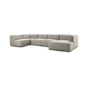 Luxe Lawndale 5 Piece Sectional - Right Chaise