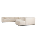 Verity Lawndale 6 Piece Sectional - Right Chaise Fayette Cloud