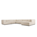 Verity Lawndale 6 Piece Sectional - Right Chaise Fayette Cloud