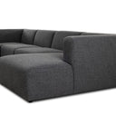 Verity Lawndale 6 Piece Sectional - Right Chaise Saxon Charcoal