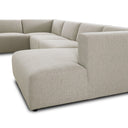 Verity Lawndale 6 Piece Sectional - Right Chaise Napa Sandstone