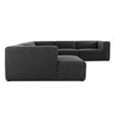 Verity Lawndale 6 Piece Sectional - Left Chaise Saxon Charcoal