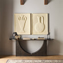 Unique Vase Relief Sculpture Set