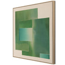 Whimsical Visit Just Visiting by Sarah Zelinsky - 32X32 White Oak