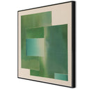 Whimsical Visit Just Visiting by Sarah Zelinsky - 40X40 Black Maple