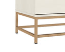 Calden Dresser - LARGE CHAMPAGNE GOLD CREAM