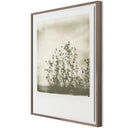 Vivid Sunflowers by Darden Smith - 27X32 Rustic Walnut