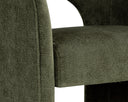 ANAYA DINING ARMCHAIR - BERGEN OLIVE