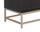 Calden Dresser - LARGE GOLD CHARCOAL GREY