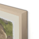 Tropical Oasis Sub Tropic by Molly Franken - 30X40 Natural Maple