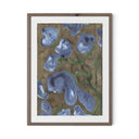 Veritas Violet Femmes by Molly Franken - 36X48 Rustic Walnut