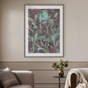 LuxeVista Hymn Of The Wild by Molly Franken - 36X48 Rustic Walnut