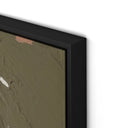 Veritas Shes Electric No2 by Allison Rohland - 32X22 Black Maple