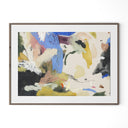 Radiant Horizon Sunny Side Of The Street by Allison Rohland - 48X36 Rustic Walnut