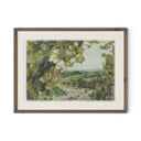 Serene Summer Passage by Brittany Smith - 24X18 Rustic Walnut