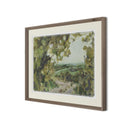 Serene Summer Passage by Brittany Smith - 32X24 Rustic Walnut