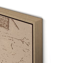 Elysian Neutral Study II by Matt Green - 36X48 White Oak