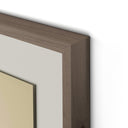 Connected Places Of Connection by Amy Berlin - 31X40 Rustic Walnut