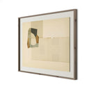 Connected Places Of Connection by Amy Berlin - 37X48 Rustic Walnut