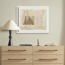 Geometric Art Squares III by Amy Berlin - 32X265 White Maple