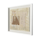 Geometric Art Squares III by Amy Berlin - 40X335 White Maple