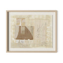 Geometric Art Squares III by Amy Berlin - 48X395 Natural Maple