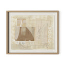 Geometric Art Squares III by Amy Berlin - 60X495 White Oak