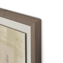 Geometric Art Squares III by Amy Berlin - 48X395 Rustic Walnut