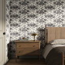 Fallingbrook Wallpaper by FH Art Studio - Swatch - 12X8 Fallingbrook Black II