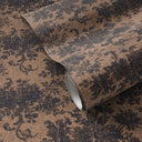 Fallingbrook Wallpaper by FH Art Studio - Swatch - 12X8 Fallingbrook Black Tan II
