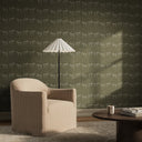 Burros Wallpaper by Paul Meyer - 52X132 Burros Olive Night I